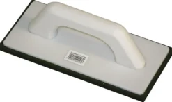 Fugebrett sort gummi 11x24cm decker