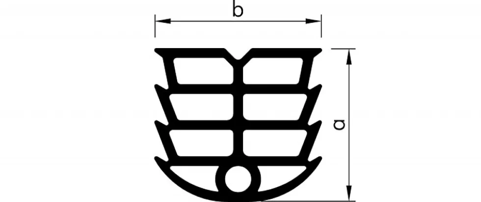 Fugeprofil klm 10 nitriflex