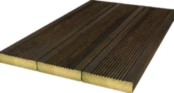 Furu 28x120x4200 terr ril r brun fl terrasse rillet royal