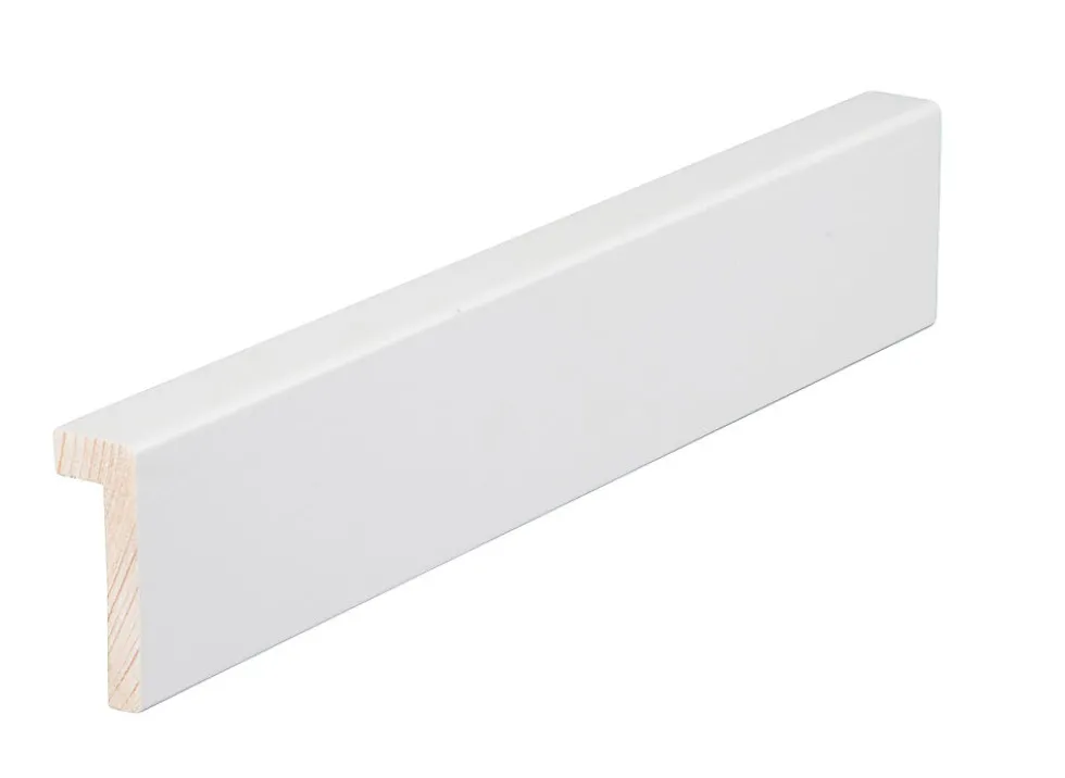 Furu 24x058x2400 utflist 12mm malt hvit ncs0502y rindalslist