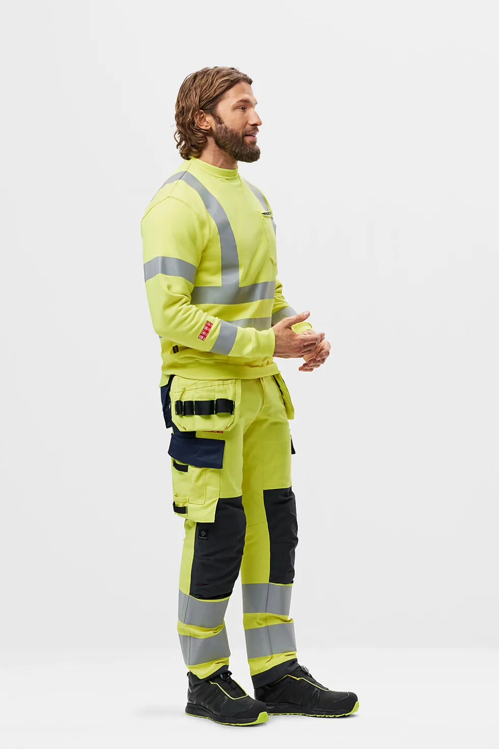 Genser pw 2863 kl3 xl protecwork snickers workwear