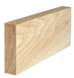 Glattkant eik 21 x 140 mm ubehandlet