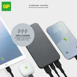 GP Powerbank Plus 10000mAh Black