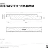Gran 19x148 df tett mellomstr spesialfarge kledning grunning og mellomstrøk