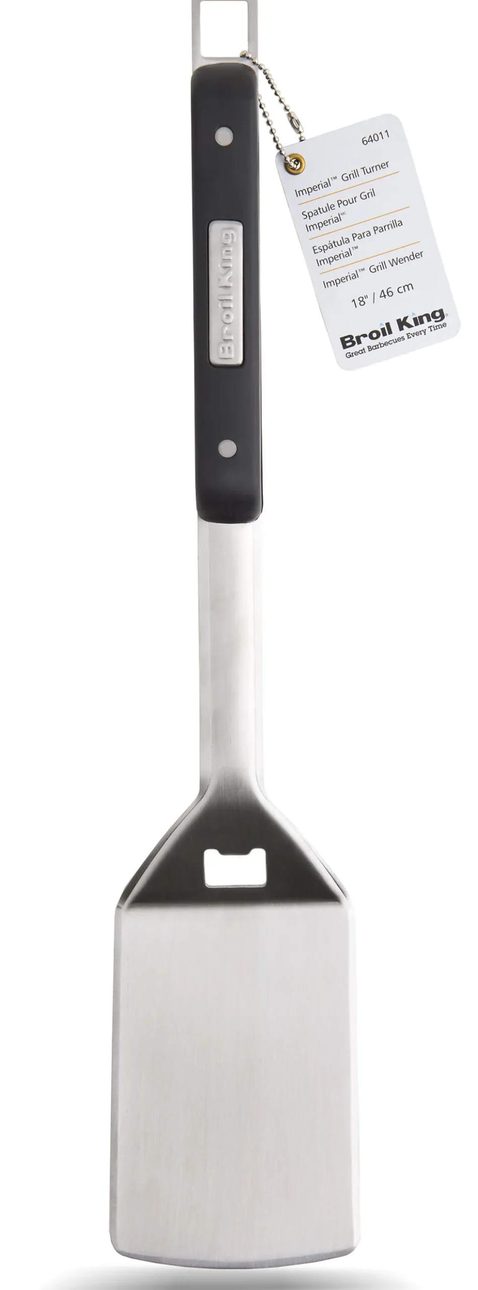 Grillspade med flaskeåpner