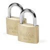 Habo hengelås 403-40 messing 2-pk