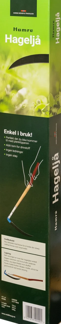 HAGELJÅ M/TRESKAFT KOMP HAMRE LEVERES OGSÅ I LJÅTORG (30STK)