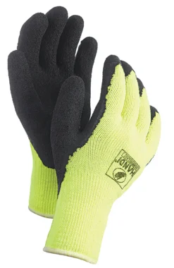 Hanske gummibel foret 1644 9 handi foret gummihanske str. 9