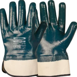 Hanske nitril 10 mansj heldyppet granberg - 114.0070-10