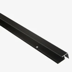 Hjørneprofil utvendig sort aluminium 2400 mm