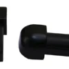 Hjørne utvendig svart pvc 10mm pakning a 2 stk