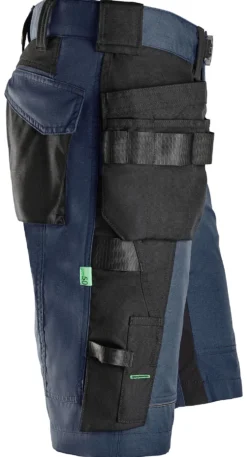 Håndverkshorts 6904 FLexiWork+ Mørkblå/sort str 46