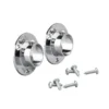 Holder til garderobestang metall vegg/vegg