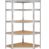 Hyllereol galvanisert stål med hjørne 180x90x90x40 cm