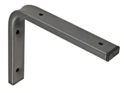 Hyllevinkel 125x150 mm grå