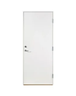 Innerdør ei30 100x210 cm brann hvit
