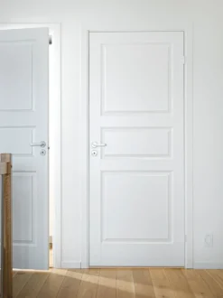 Innerdør Kari helglass hvit 70x200 cm