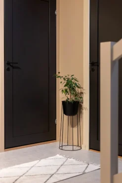 Innerdør Prima dempet sort 90x210 cm