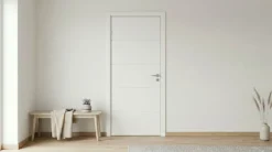 Innerdør Quatro Kompakt hvit 90x210 cm