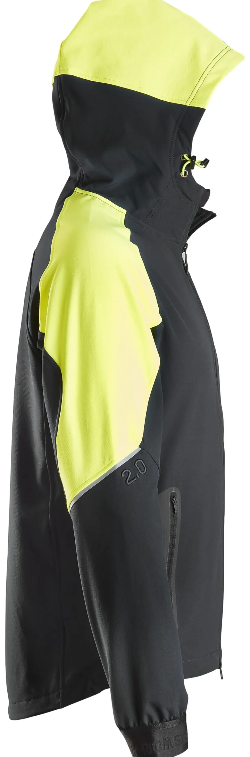 Jakke 8025 sor/gul xxl snickers workwear