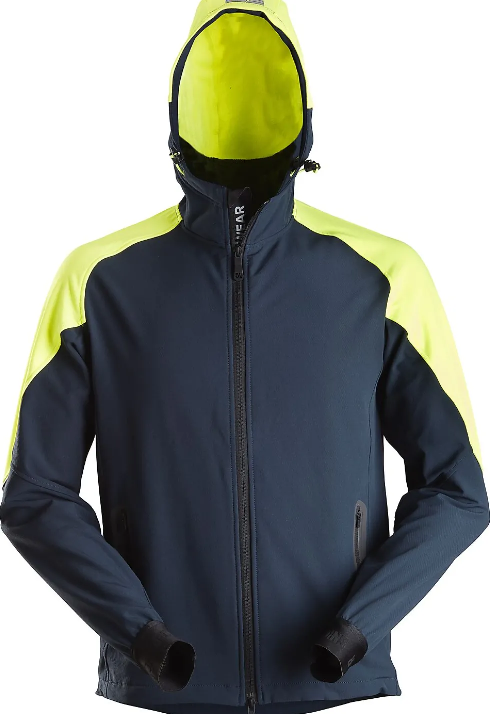 Jakke 8025 sor/gul xxl snickers workwear