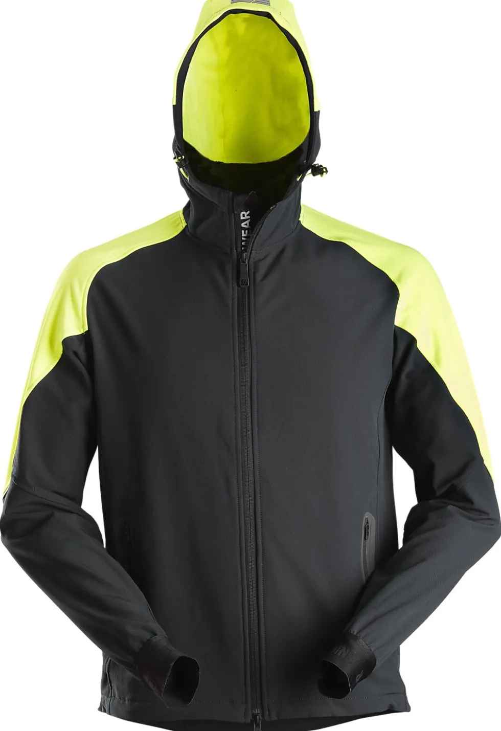 Jakke 8025 sor/gul xxl snickers workwear