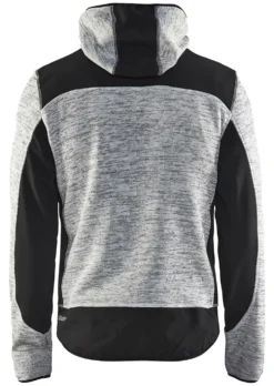 Jakke strikket grå s 493021179 493021179099s grå melange/svart