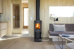 Jøtul F 134 B peisovn sort med glassfront