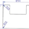 Jøtul gulvplate glass klar 725x894 mm