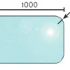Jøtul gulvplate glass 1000x1000 mm