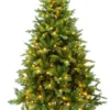 Juletre kunstig Gyda med LED-lys 180 cm