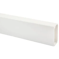 Kabellist 20x040x2700 pvc hvit