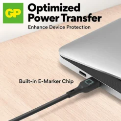 Kabel USB-C til C og A-adapter 240W 1,5 meter