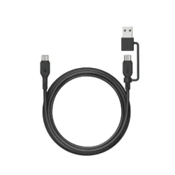 Kabel USB-C til C og A-adapter 240W 1,5 meter