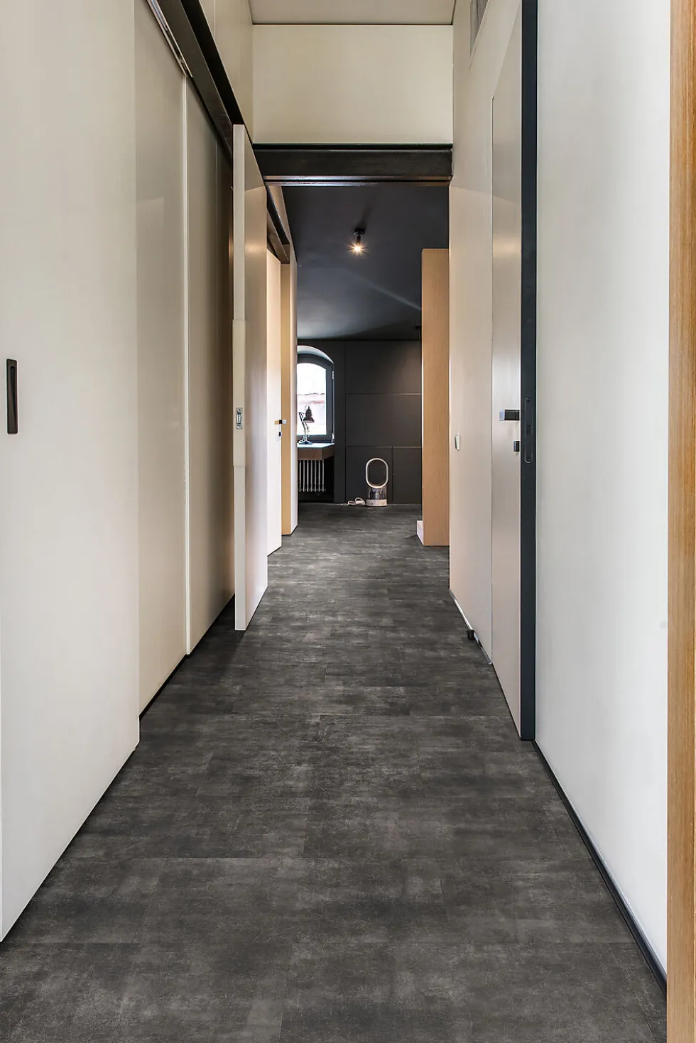 Kahrs Luxury Tiles 6mm Clic5G vinyl STEELE stein
