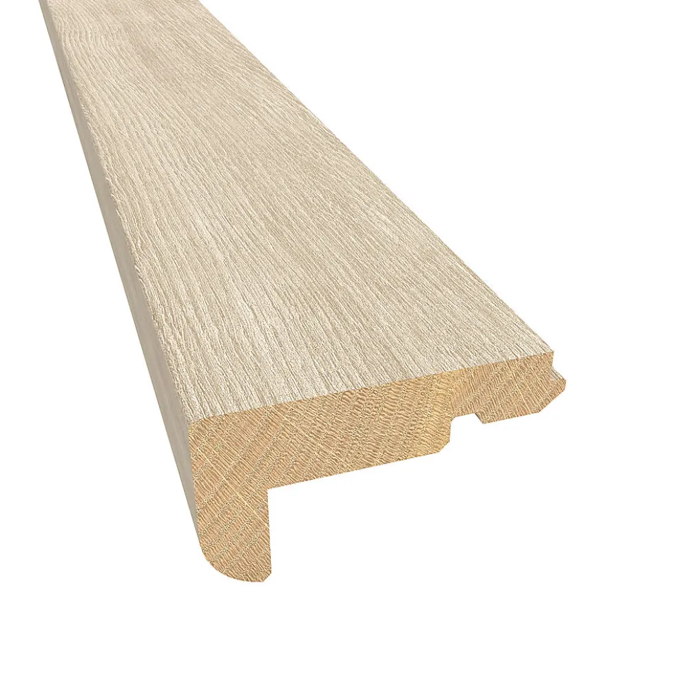 Kahrs 15mm Massiv trappenese Eik Nou Blonde 57x35mm, 183 cm