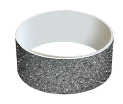 Kantlist abs marble black 650mm