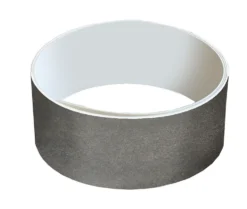 Kantlist abs marble black 650mm