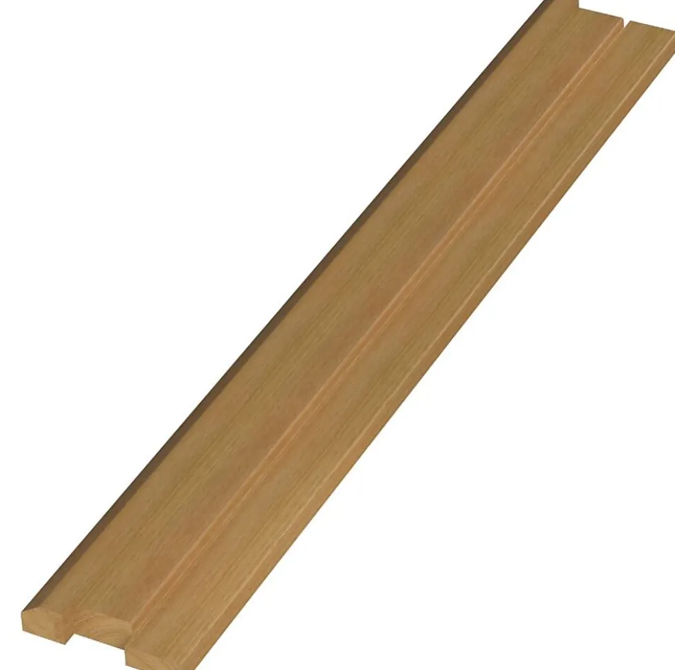 Karm terskel 121mm m7 hvitpigm e 22mm anslagsterskel type e