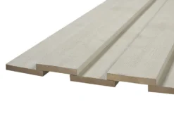 Kledning rektangulær gran 22x173 mm grunnet hvit