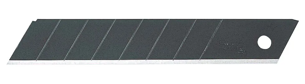 Knivblad 18 mm 10 stk sort