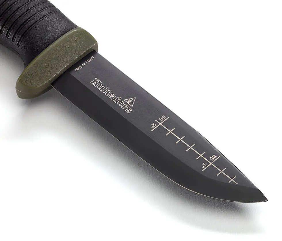 Kniv friluft ok4 gummigrep med tekstilhylse hultafors