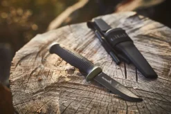 Kniv friluft ok4 gummigrep med tekstilhylse hultafors