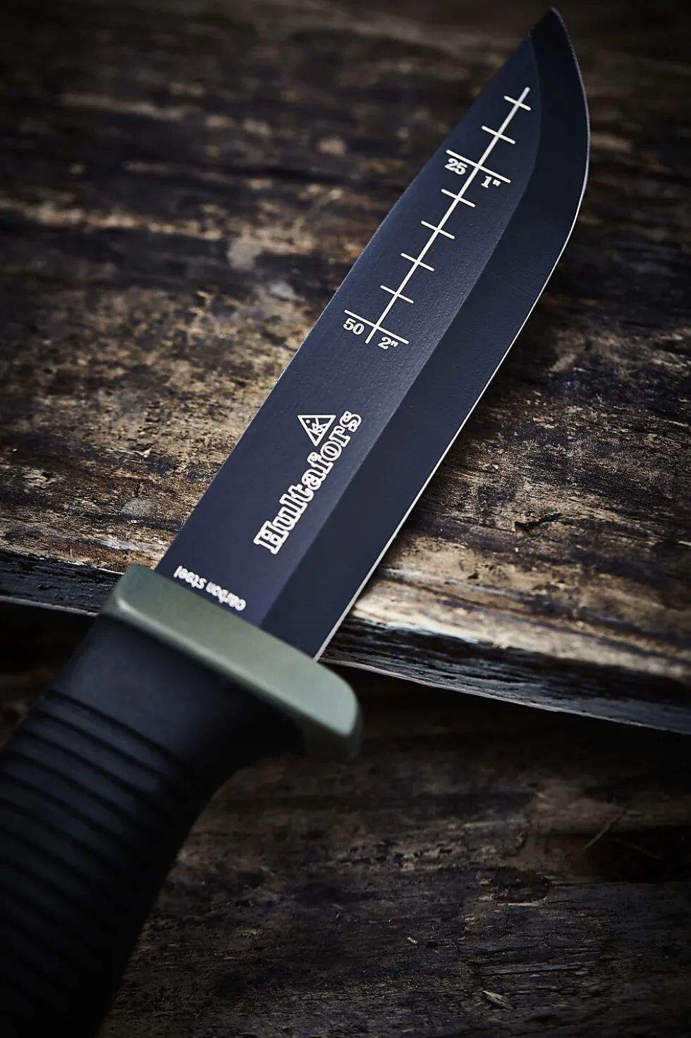 Kniv friluft ok4 gummigrep med tekstilhylse hultafors