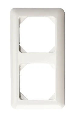 Kombiramme 2-hull hvit
