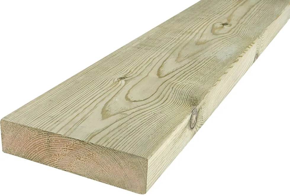 Konstruksjonsvirke C24 impregnert furu 48x223 mm