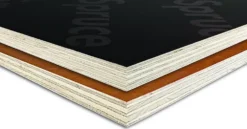 Kryssfiner gran filmbelagt 15x1500x750 mm lys brun