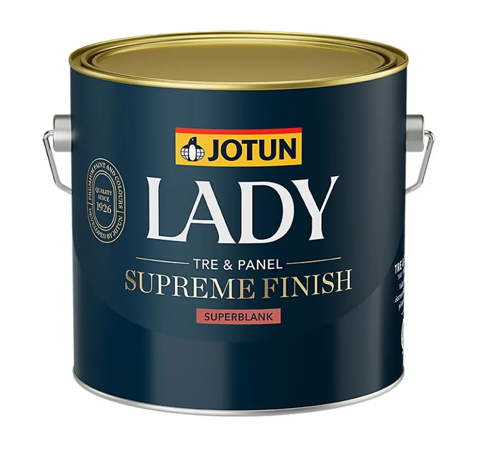 Lady Supreme Finish superblank hvit base 2,7 liter