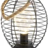 Lampe ute ø20h24cm sort outfit