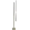 Laserstang aluminium m/ plate 150x150 mm